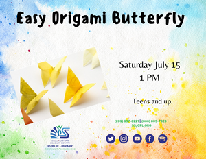 Easy Origami Butterf